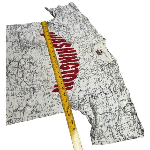 Vintage 90’s Fruit of The Loom Washington State‎ Single Stitch Tee / T-Shirt - M - Picture 5 of 5